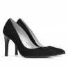 Zapatos elegantes de mujer 1276 negro antilope