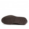 Zapatos casuales 929 marrón combinado