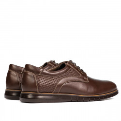 Zapatos casuales 929 marrón combinado