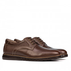 Zapatos casuales 929 marrón combinado