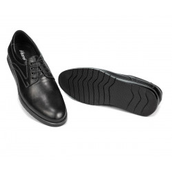Zapatos casuales 929 negro combinado