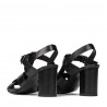 Sandalias mujer 1284 negro
