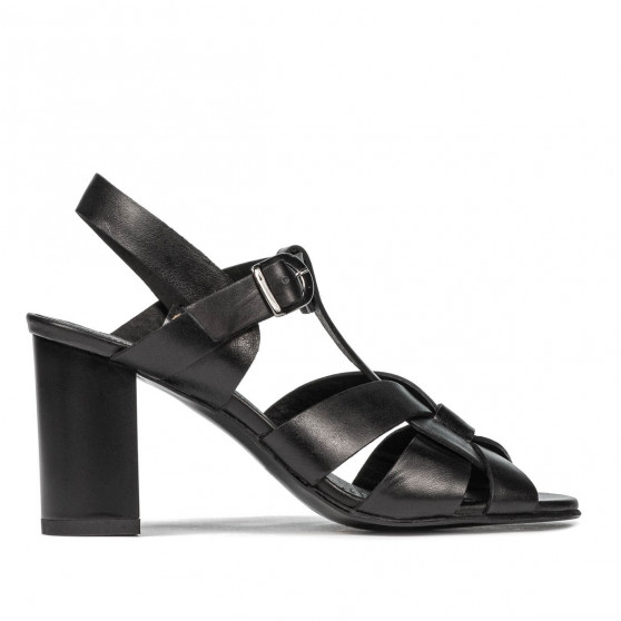 Sandalias mujer 1284 negro