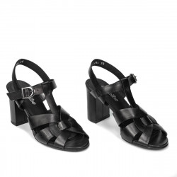 Sandalias mujer 1284 negro