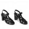 Sandalias mujer 1284 negro