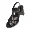 Sandalias mujer 1284 negro
