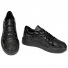 Zapatos casuales/deportivos 6035 negro combinado