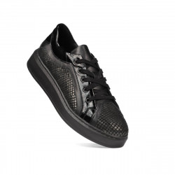 Zapatos casuales/deportivos 6035 negro combinado