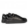 Zapatos casuales/deportivos 6035 negro combinado
