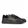 Zapatos casuales/deportivos 6035 negro combinado