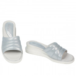 Sandalias de mujer 5074 azul perla