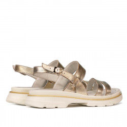 Sandalias de dama 5075 dorado