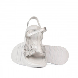 Sandalias para niños 538 blanco nacarado (plateado)