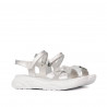 Sandalias para niños 538 blanco nacarado (plateado)