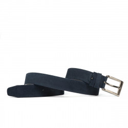 Cinturón infantil 01cl azul terciopelo
