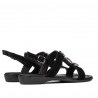 Sandalias de mujer 5073 negro terciopelo
