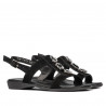 Sandalias de mujer 5073 negro terciopelo