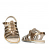 Sandalias de mujer 5077 cobrizo