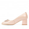 Zapatos elegantes para mujer 1274 polvo nacarado