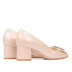 Zapatos elegantes para mujer 1274 polvo nacarado