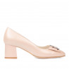 Zapatos elegantes para mujer 1274 polvo nacarado