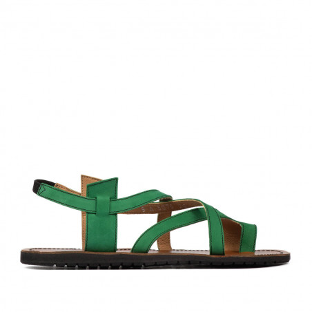 Sandalias de mujer 5076 verde ante