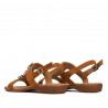 Sandalias de mujer 5073 camel ante