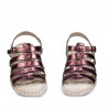 Sandalias de mujer 5077 púrpura nacarada