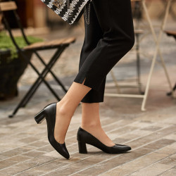 Zapatos elegantes para mujer 1283 negro