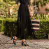 Sandalias mujer 1284 negro lifestyle