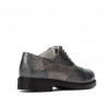 Zapatos casuales de mujer 683 gris nacarado