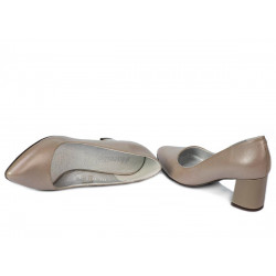 Zapatos elegantes de mujer 1283 capuchino