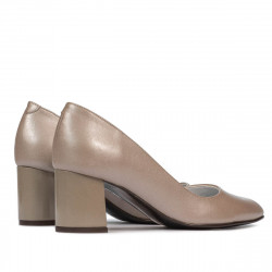 Zapatos elegantes de mujer 1283 capuchino