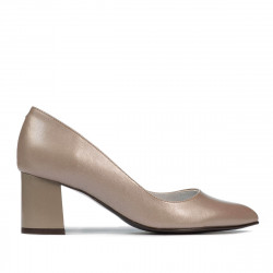 Zapatos elegantes de mujer 1283 capuchino