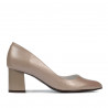 Zapatos elegantes de mujer 1283 capuchino