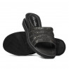 Sandalias de mujer 5074 pitón negro