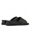 Sandalias de mujer 5074 pitón negro