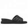 Sandalias de mujer 5074 pitón negro
