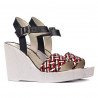 Sandalias de mujer 5080 índigo combinado