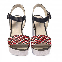 Sandalias de mujer 5080 índigo combinado
