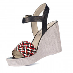Sandalias de mujer 5080 índigo combinado