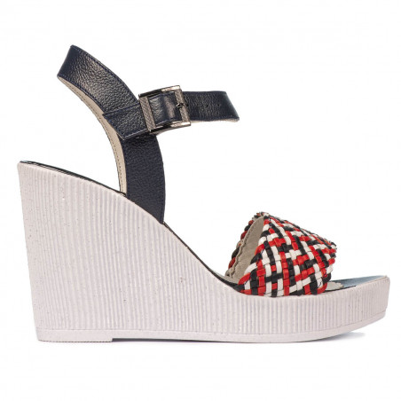Sandalias de mujer 5080 índigo combinado
