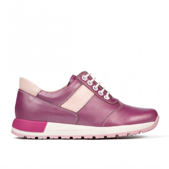 Zapatos para niños 2005 ciclame nácar+rosa