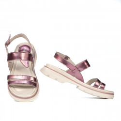 Sandalias mujer 5075-1 morado nácar