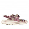 Sandalias mujer 5075-1 morado nácar