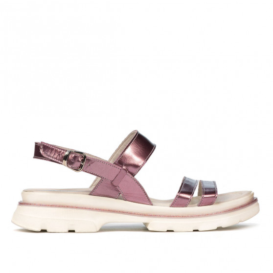 Sandalias mujer 5075-1 morado nácar
