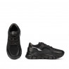 Zapatos de niños 2007 negro combinado