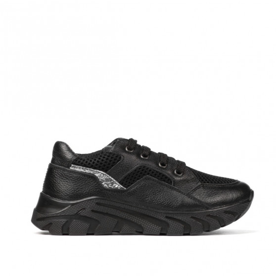 Zapatos de niños 2007 negro combinado