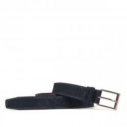 Cinturón hombre 05bc azul terciopelo