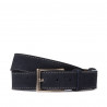 Cinturón hombre 05bc azul terciopelo